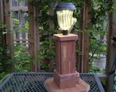 Cedar Solar Table Light