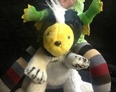 Mangachi Dook Dook, frankenstuff, DREAM TEAM member, hand crafted by Charlie (Nel) and the Dragon (Dave)