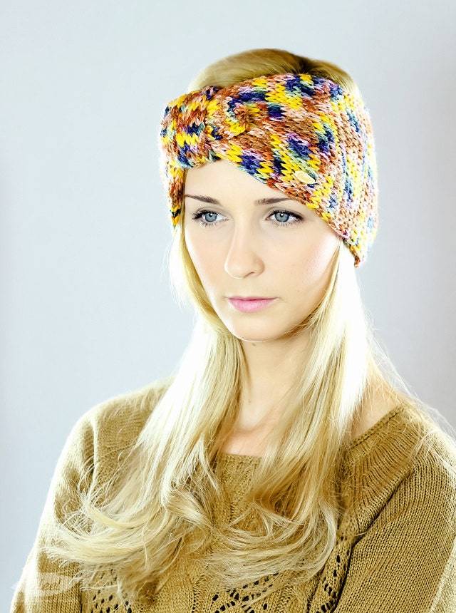 Hair Band,Women,Knit,Ear Warmers,Wide,Girl,Knotted,Headwrap,Earwarmer,Headscarfs,Hair Bands,Multi Colored,Adult,Headband,Camouflage,Winter