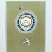 Print of original acrylic painting 'The Sun And The White Bird'  7.1x9.1inch. Reproduction of original artwork.