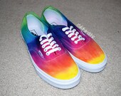 Tie Dye Rainbow Vans
