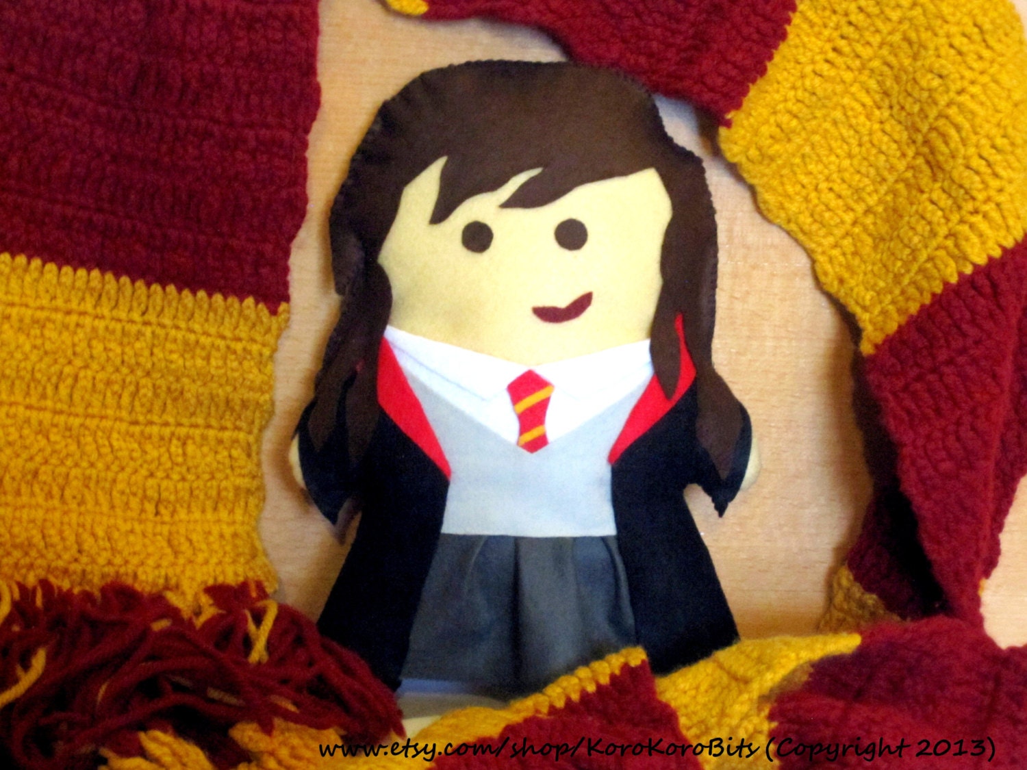 hermione plush doll