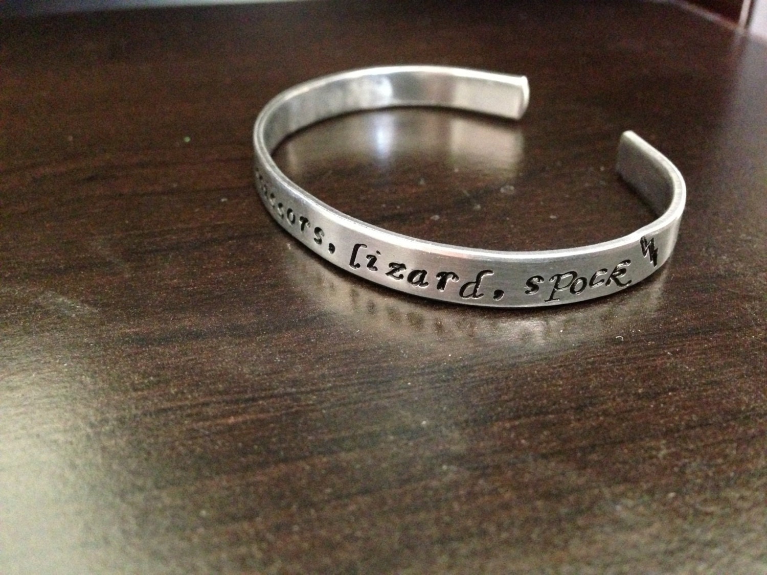 Big Bang Theory Rock Paper Scissors Lizard Spock Cuff Bracelet