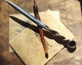 Letter Opener, Toothpick Dagger, Hand Forged, Recycled Spanner, Upcycled Repurposed