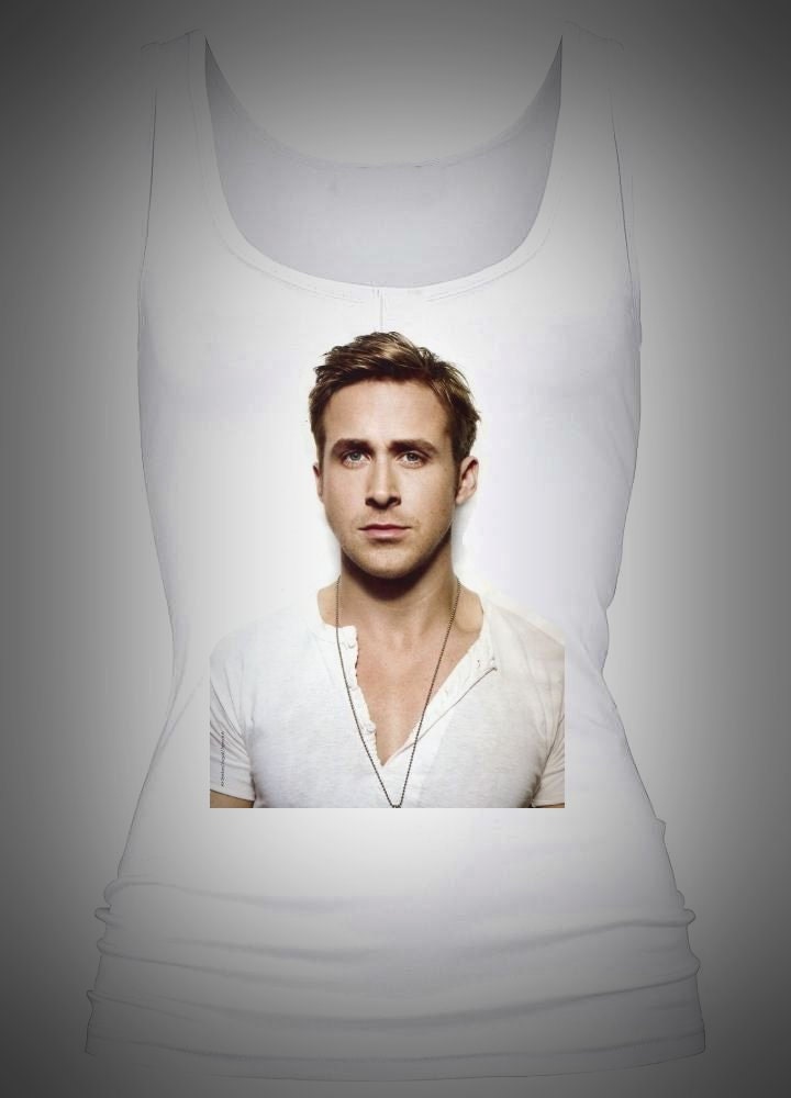 Ryan Gosling Print Baggy Chic Tank Top Unisex Men Women Vest Top Logo