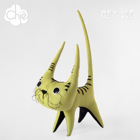 stuffed cat