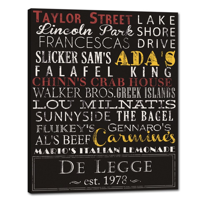 Typography "ELITE" Series Word Art Canvas art personalized Words and phrases wall art  18X24