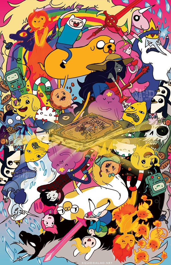 Adventure Time Reversible Poster 11x17
