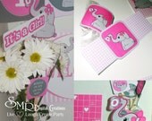 Elephant Girl Baby Shower Printable DIY Party Package  Instant Download