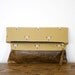 THE CATTLE SKULL - Old West Fold Over Clutch Distressed Leather Bottom