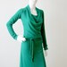 Women cowl neck dress. Day dress Long sleeve dress Spring dress Casual Work outfit Ready to ship. Womens clothing. SALE 20% off