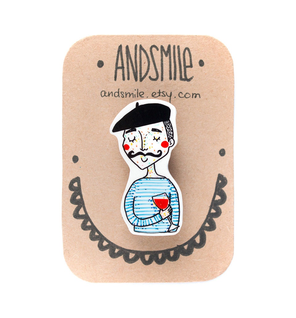 Mr. Jacques Brooch