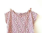 burgundy : modern french sleeve dress