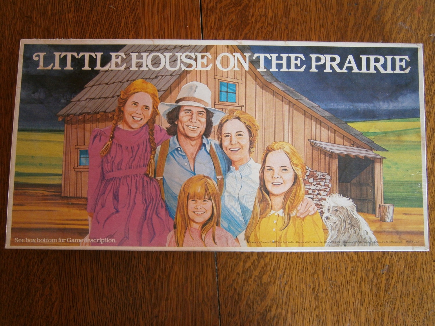 Little House on the Prairie Game - Vintage Parker Brothers Game