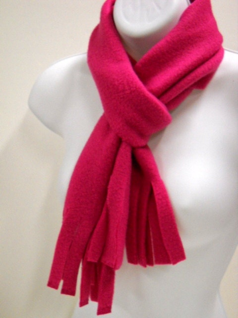 Fleece Scarf Womens Scarves Winter Scarves Fashion by StitchKnit
