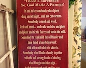 So God Made A Farmer - Extra Large Wood Sign - Great Father's Day Gift