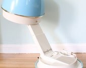 Vintage 1960's Montgomery Ward's Signature Blue Console Hair Dryer
