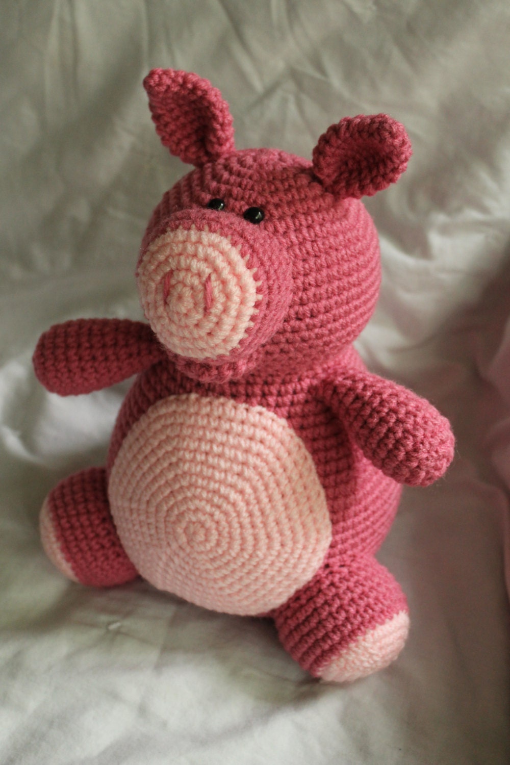 Arnold the Pig - Amigurumi Plush Crochet PATTERN ONLY (PDF)