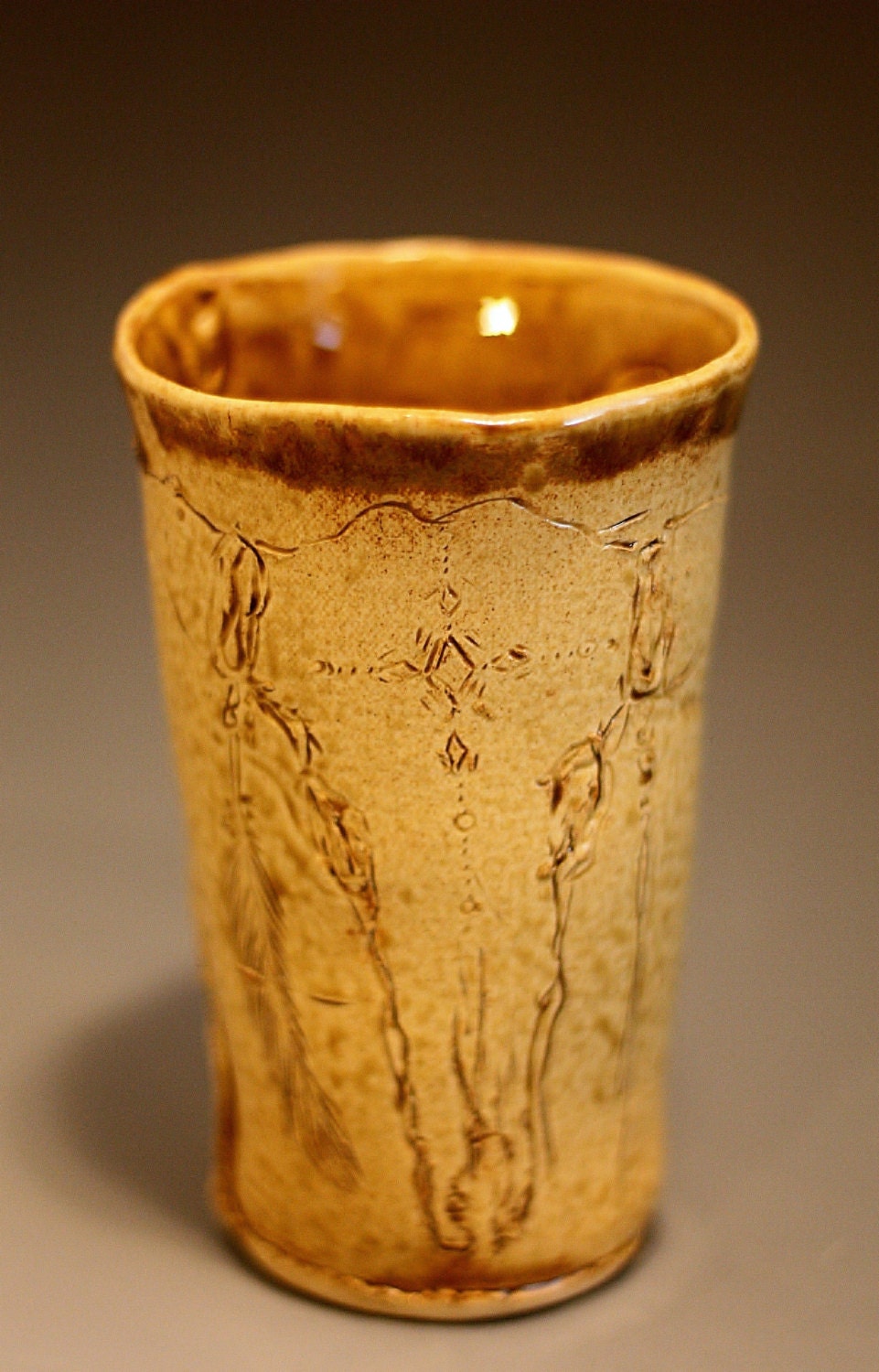 skull tumbler