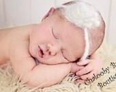 Mohair Rose Headband