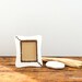 Chocolate chip wood photo frame, spring summer home decoration