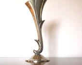 Vintage Art Deco Aluminum Vase SHIPPING INCLUDED