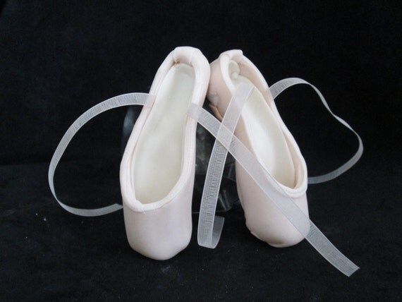 pointe shoe cake topper ballerina dancer by SweetpeaSugarArt