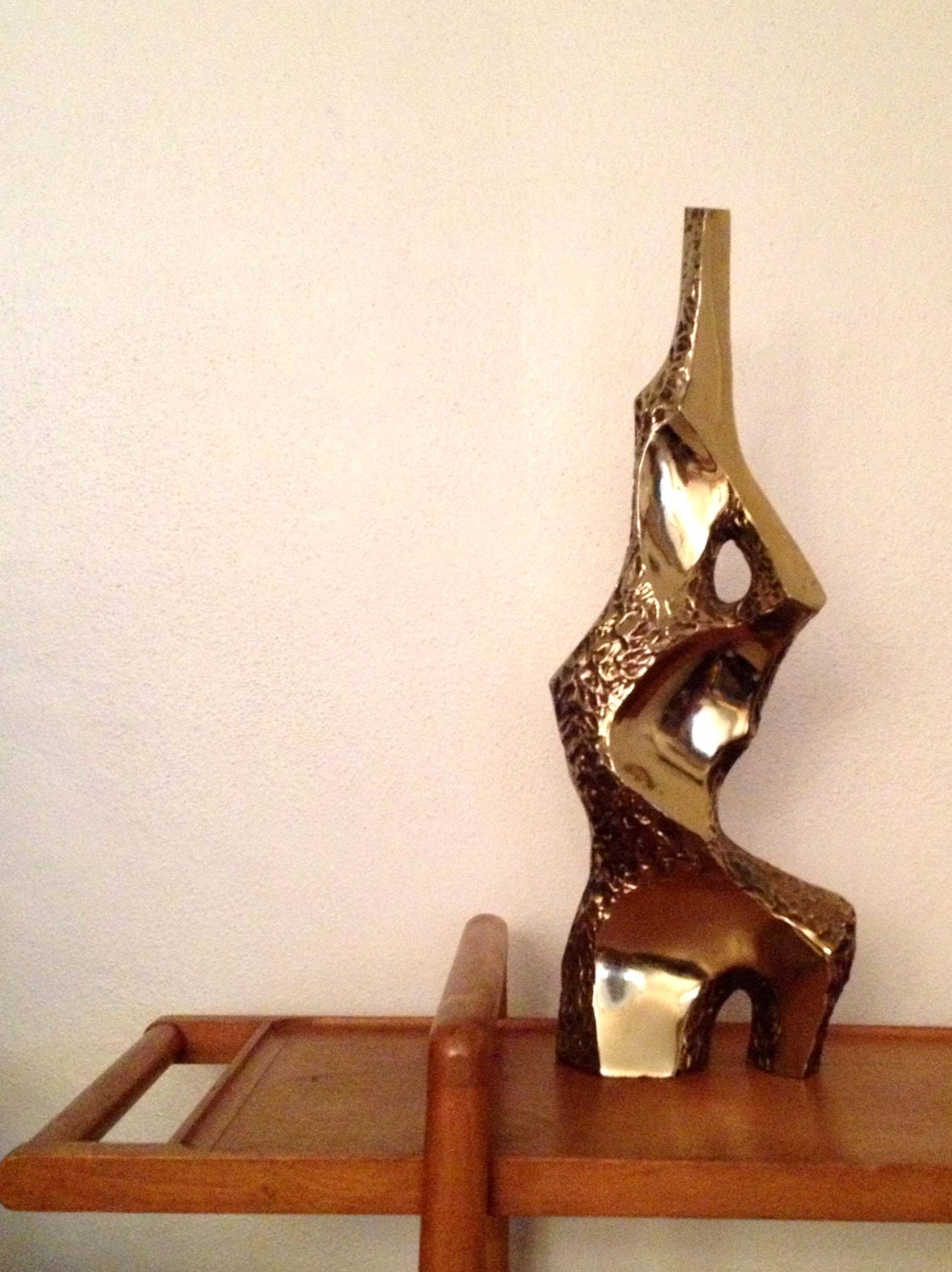 Mid Century Maurizio Tempestini Sculpture - Brutalist Torso Laurel Lamp Base