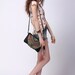Top Grain Leather Purse with Embroidery