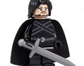 Jon Snow (The Bastard) - Custom LEGO Game of Thrones Style Minifigure