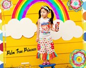 Girls Pants - Girls Capris - Dot Pants