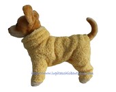 Banana Fanna Fo Fanna Romper for The Small Dog- Cute for Playsuit Casual Wear- Extra  Extra  Warm