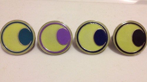 live phish glow in the dark pins set of 4