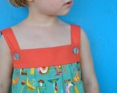 Jumper Dress, Alphabet, Sizes 6 months,  2T