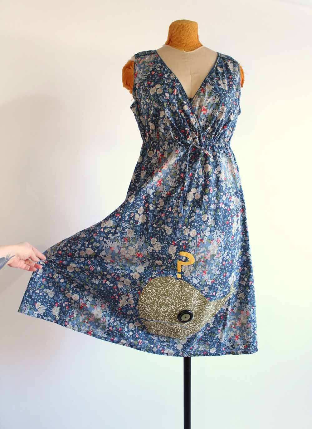 flower wale gown