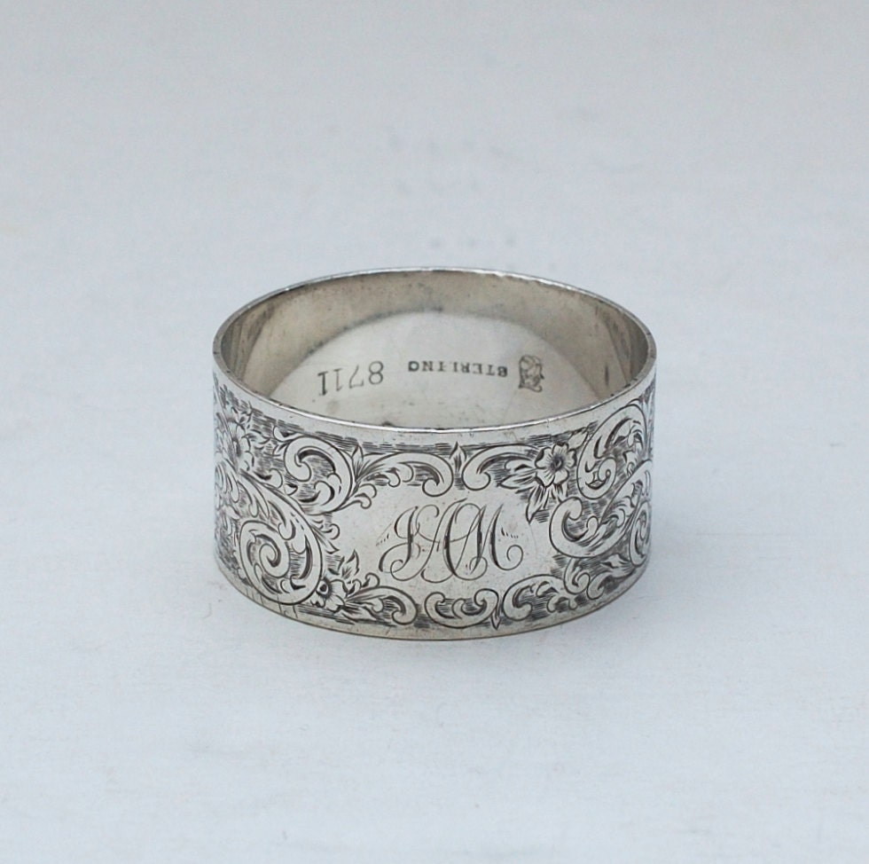 Antique Towle Sterling Silver Napkin Ring