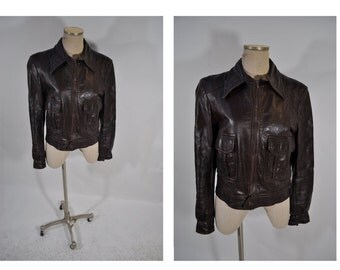 AMERICAN INDIAN LEATHER JACKETS | JACKETS: SPORTS & OUTDOORS