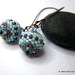 Beaded beads earrings - BE MY STAR - Globe Beaded Earrings