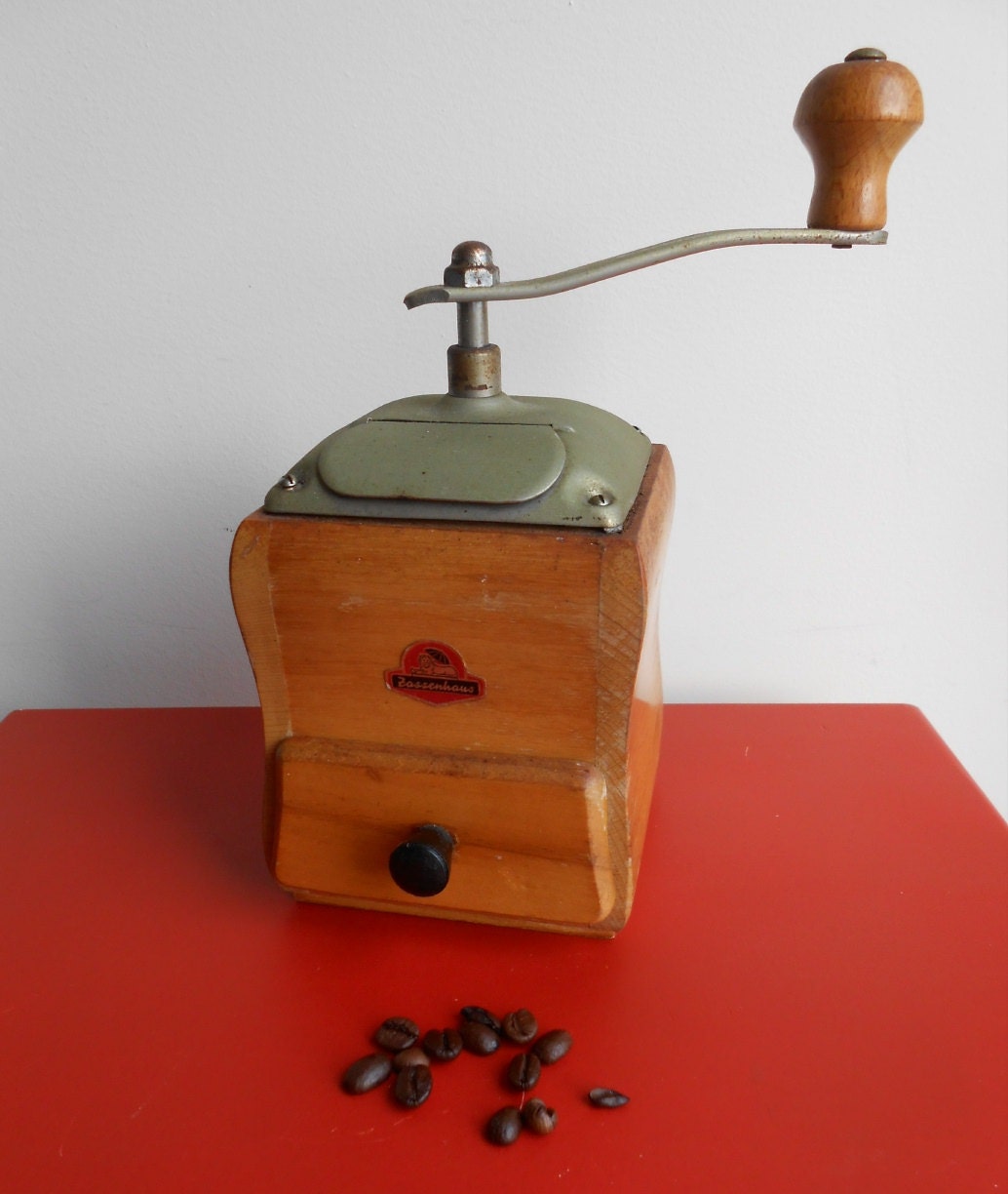 Vintage Zassenhaus German Coffee Grinder by TheWellSeasonedNest