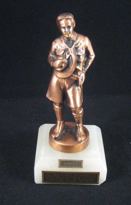 Bronze Statue 1963 Boy Scouts BSA Century by WrappedRoundMyFinger