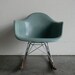 RESERVED-Eames for Herman Miller Fiberglass Arm Chair Rocker-RAR