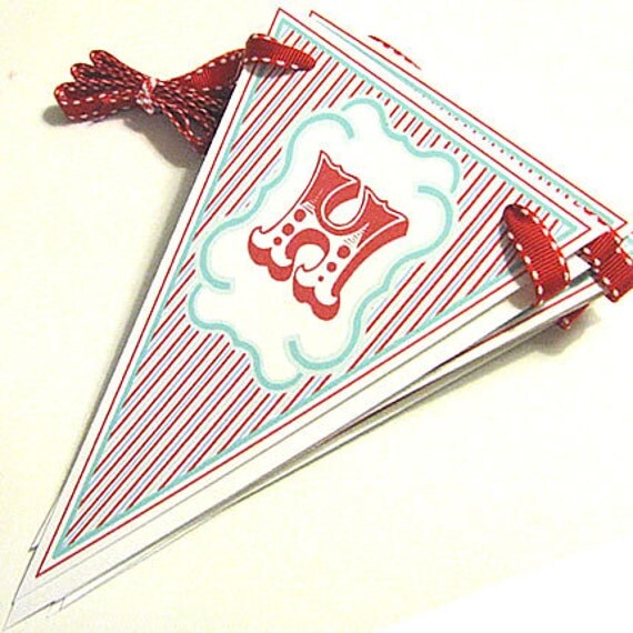 Vintage Carnival Party Banner Il_570xn