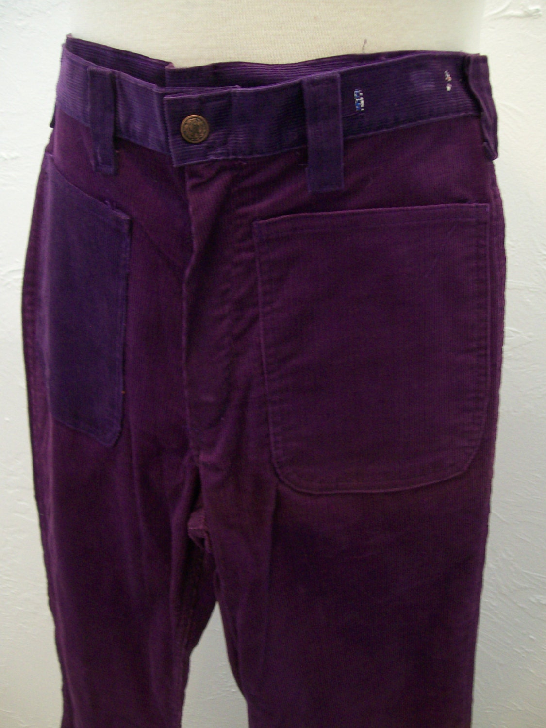 purple corduroy pants mens