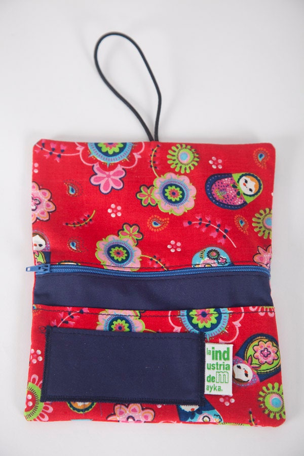 Tobacco pouch Matroshka handmade