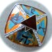 Special Listing for Vicki 2 Stained Glass Potichomania Dreidels as discussed