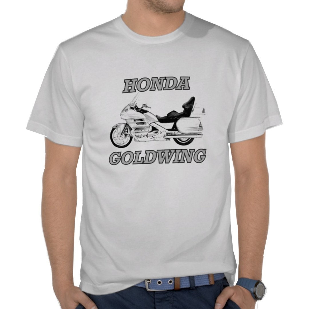Honda goldwing motorcycle t-shirts #5