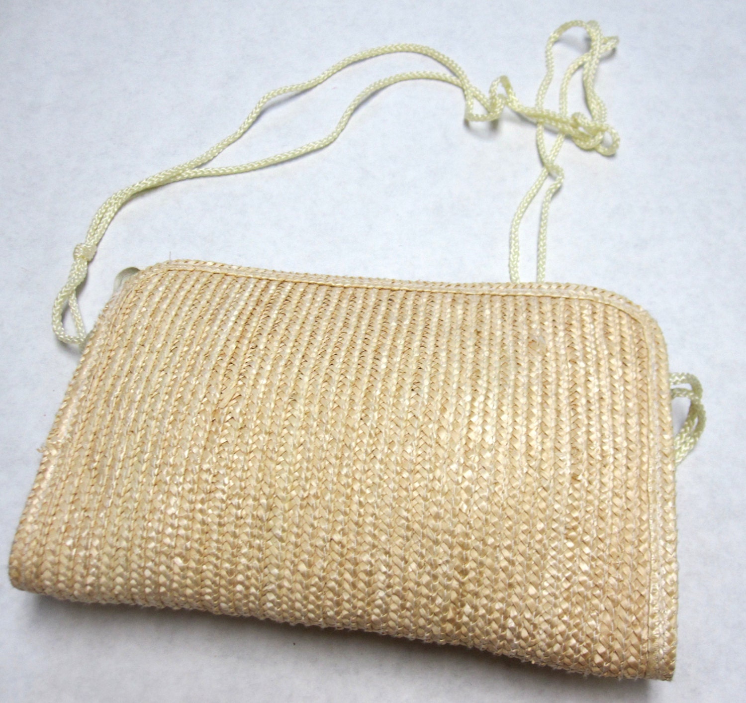 Straw Purse Woven Handbag Natural Fiber By Sweetie2sweetie
