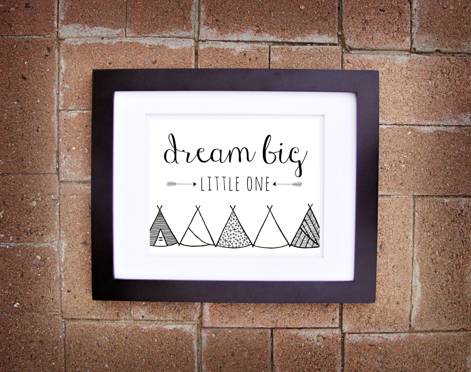 Dream Big Little One - 8x10 Printable Art - Instant Download