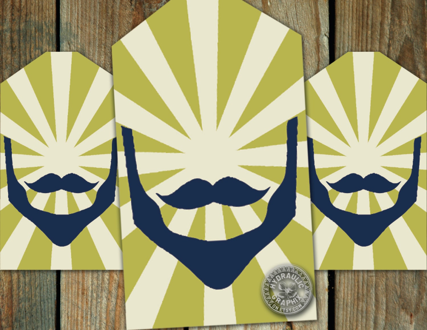 DIY printable Beard and Mustache Bash themed costume Birthday Party, Man Cave Party gift tags - retro sign, steampunk and vintage inspired Il_570xn