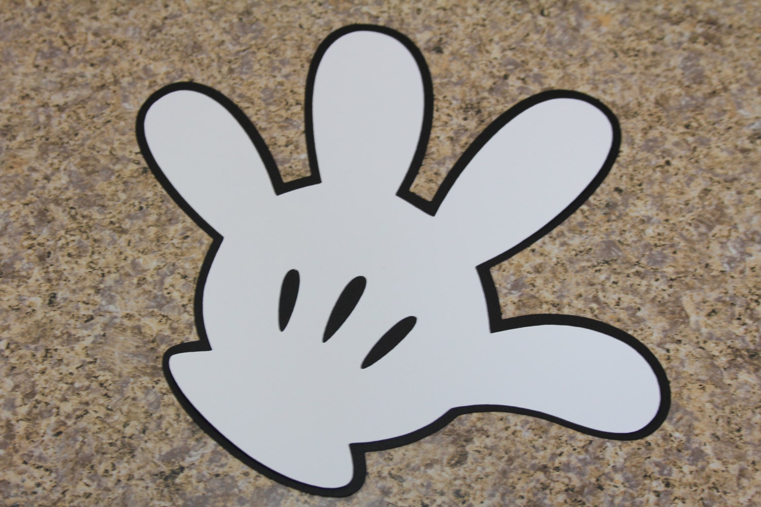 mickey mouse glove clip art - photo #48